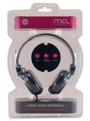 MCL CSQ-HEAD/NZ Écouteurs Avec fil Musique Noir - Casque Micro - visuel 2