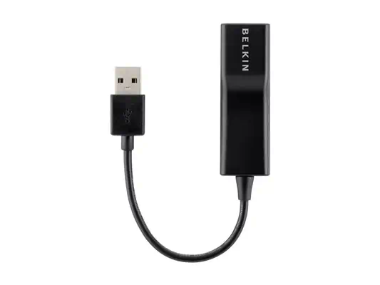 BELKIN adaptateur USB 2.0 vers RJ45 Ethernet 100 Mbps - Belkin - Câble USB - visuel 3