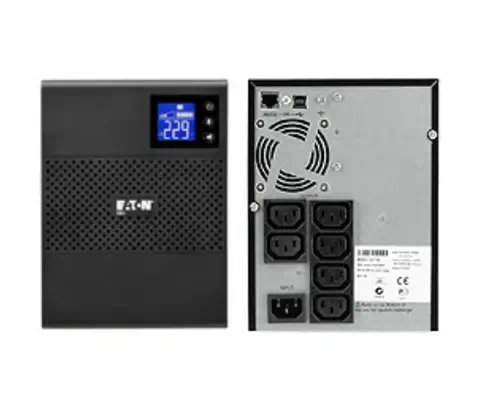 Eaton 5SC750i alimentation d'énergie non interruptible 0,75 kVA 525 W 6 sortie(s) CA - Onduleur - visuel 1