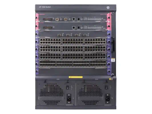 HPE FlexNetwork 7506 Géré Gigabit Ethernet (10/100/1000) Connexion Ethernet, supportant l'alimentati - Switchs et Hubs - visuel 1