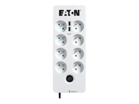 EATON Multiprises parafoudre 10A Protection Box 8 prises FR - Eaton - Onduleur - visuel 3