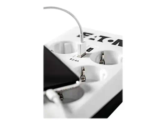 EATON Multiprises parafoudre 10A Protection Box 8 prises FR - Eaton - Onduleur - visuel 2
