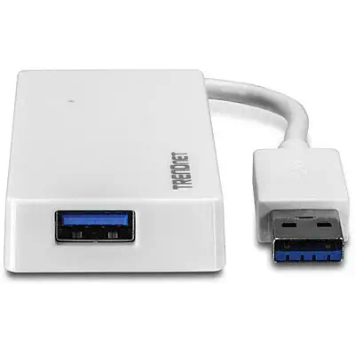 Trendnet TU3-H4E hub & concentrateur 5000 Mbit/s Blanc - Switchs et Hubs - visuel 4