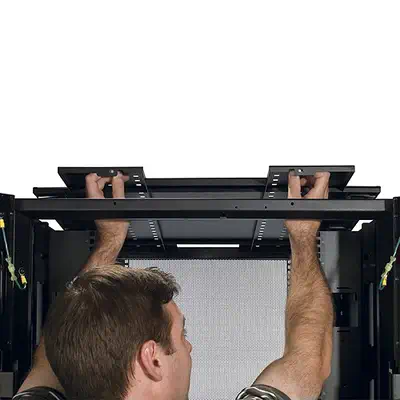 APC NetShelter SX 42U 750mm Wide x 1070mm APC - visuel 1 - hello RSE - Optimisé pour les systèmes de gestion de câbles à haute capacité