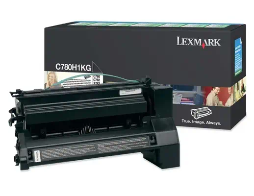 Lexmark C780H1KG Cartouche de toner 1 pièce(s) Original Noir - Toner - visuel 1
