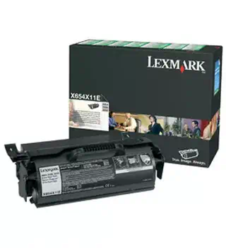 Revendeur officiel LEXMARK X654, X656, X658 cartouche de toner noir très