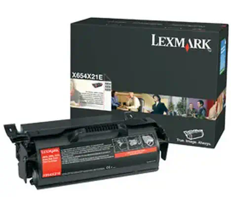 LEXMARK X654, X656, X658 cartouche de toner noir Lexmark - visuel 1 - hello RSE - Cartouches Lexmark Return Programme