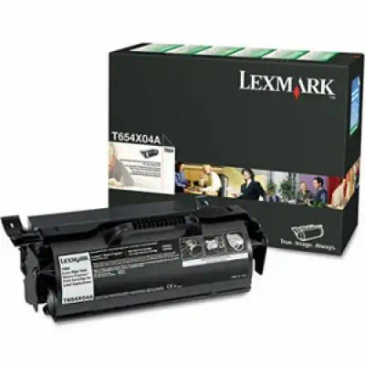 Lexmark T654X80G Cartouche de toner 1 pièce(s) Original Noir - Toner - visuel 1