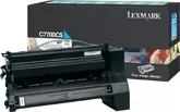 Revendeur officiel Toner Lexmark Cyan Return Program Print Cartridge for C770/C772