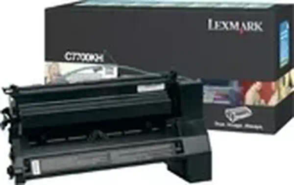 Revendeur officiel Toner LEXMARK C770, C772 cartouche de toner noir haute capacité