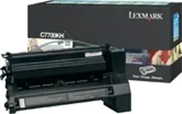 LEXMARK C770, C772 cartouche de toner noir haute capacité - Lexmark - Toner - visuel 1