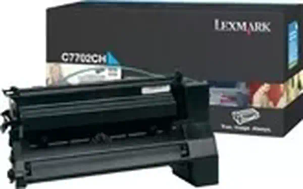 Achat Toner Lexmark Cyan High Yield Print Cartridge for C770/C772