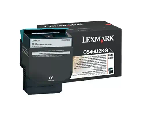 Achat Toner LEXMARK C546, X546 cartouche de toner noir rendement très