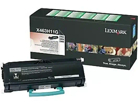 Vente Toner LEXMARK X463, X464, X466 cartouche de toner noir haute sur hello RSE