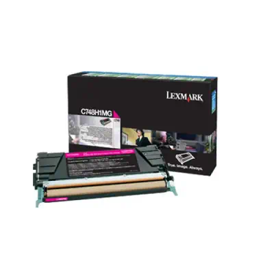 Lexmark C748H1MG Cartouche de toner 1 pièce(s) Original Magenta - Toner - visuel 1