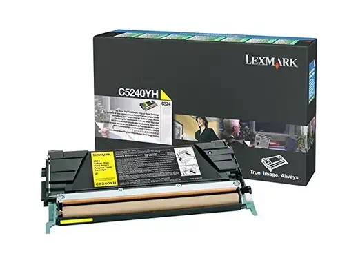 Achat LEXMARK C524, C532, C534 cartouche de toner jaune haute - 0734646396769