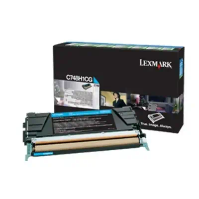 Lexmark C748H3CG Cartouche de toner 1 pièce(s) Original Cyan - Toner - visuel 1