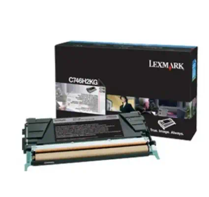 Lexmark C746H3KG Cartouche de toner 1 pièce(s) Original Noir - Toner - visuel 1