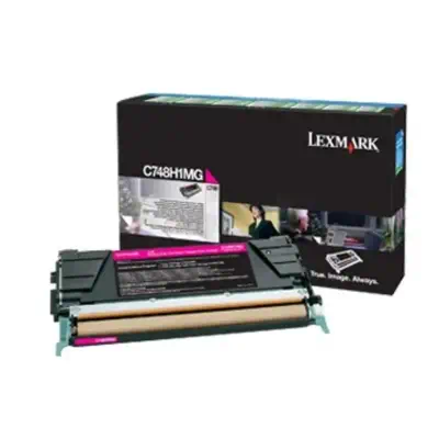 Lexmark C748H3MG Cartouche de toner 1 pièce(s) Original Magenta - Toner - visuel 1
