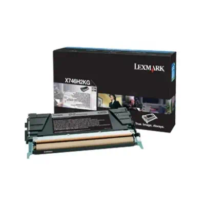 Lexmark X746H3KG Cartouche de toner 1 pièce(s) Original Noir - Toner - visuel 1