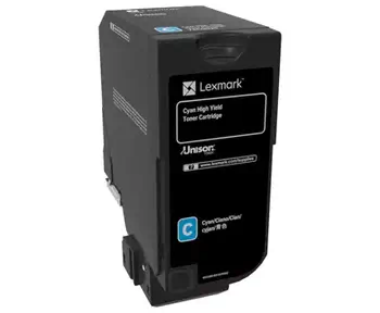 Revendeur officiel Toner LEXMARK CS725 Cartouche de toner haute capacité Cyan