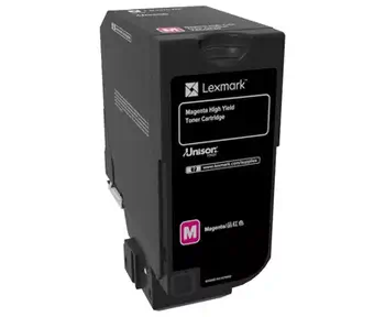 Revendeur officiel Toner LEXMARK CS725 Cartouche de toner haute capacité Magenta