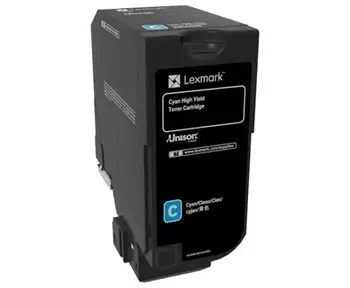 Achat Toner LEXMARK CX725 Cartouche de toner haute capacité Cyan