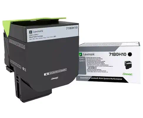 Lexmark 71B0H10 Cartouche de toner 1 pièce(s) Original Lexmark - visuel 1 - hello RSE - Toner Unison