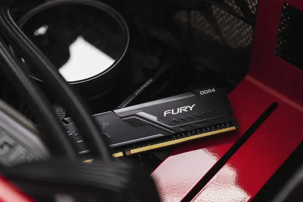 HyperX FURY HX432C16FB3/4 module de mémoire 4 Go 1 x 4 Go DDR4 3200 MHz - Mémoire - visuel 7