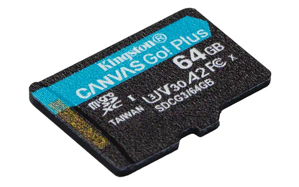 Carte microSDXC Canvas Go Plus 170R A2 U3 Kingston - visuel 1 - hello RSE - Vitesses inédites
