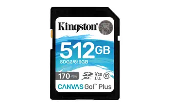 Avantages Carte Mémoire Canvas Go! Plus SD