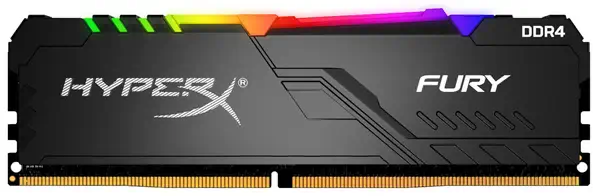 HyperX FURY HX432C16FB4AK4/64 module de mémoire 64 Go 4 x 16 Go DDR4 3200 MHz - Mémoire - visuel 1