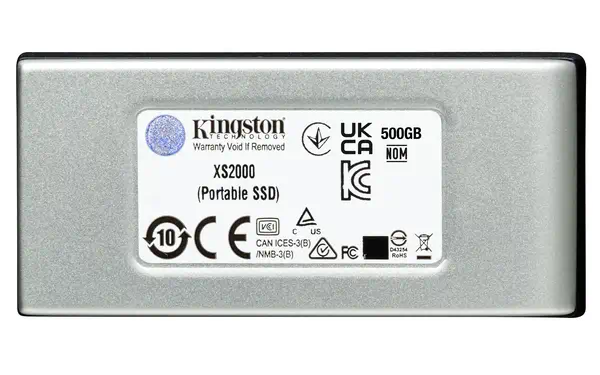 Kingston Technology 500G SSD portable XS2000 - Disque dur SSD - visuel 2
