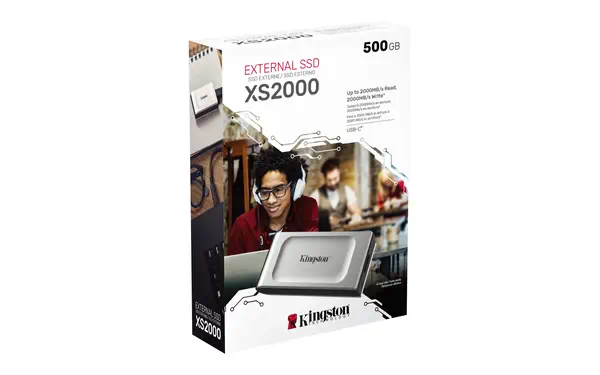 Kingston Technology 500G SSD portable XS2000 - Disque dur SSD - visuel 6