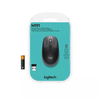 Logitech M190 Full-Size Wireless Mouse Logitech - visuel 7 - hello RSE