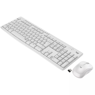 Achat Pack Clavier, souris LOGITECH MK295 Silent Wireless Combo - OFF WHITE