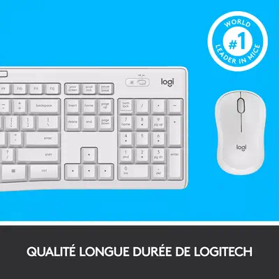 Logitech MK295 Silent Logitech - visuel 1 - hello RSE - AUTONOMIE LONGUE DURÉE