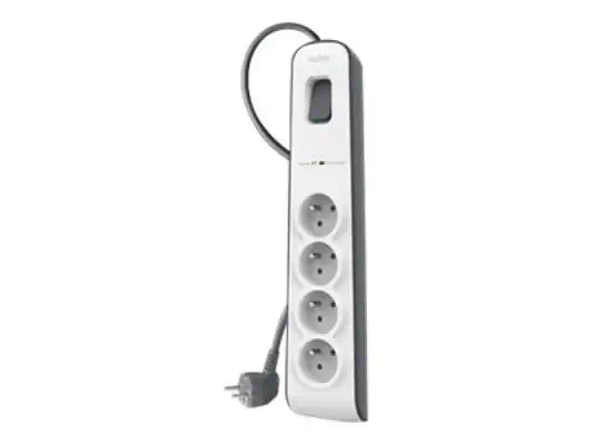 BELKIN Multiprise/Parafoudre 4 Prises Cordon 2m - Belkin - Accessoires Tablette - visuel 2