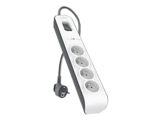BELKIN Multiprise/Parafoudre 4 Prises Cordon 2m - Belkin - Accessoires Tablette - visuel 1
