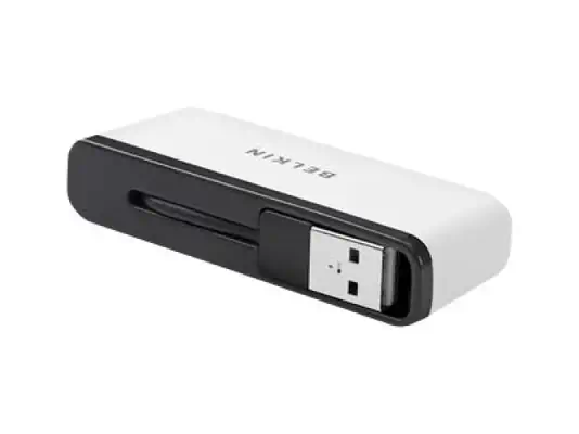 BELKIN Hub de Voyage 4 Ports USB 2.0 Noir - Belkin - Câble USB - visuel 8