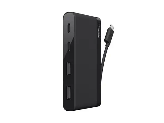 BELKIN Hub USB-C avec 2x USB-C et 2x USB-A - Belkin - Câble USB - visuel 6