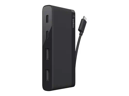 BELKIN Hub USB-C avec 2x USB-C et 2x USB-A - Belkin - Câble USB - visuel 3