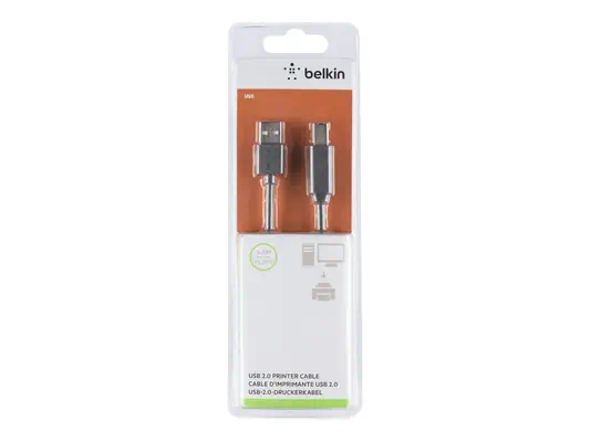 BELKIN USB2.0 A-B Cable 4.8m - Belkin - Câble USB - visuel 3