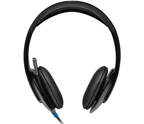 H540 USB Computer Headset Avec un son haute Logitech - visuel 1 - hello RSE - COMMANDES PLACÉES SUR L'OREILLETTE