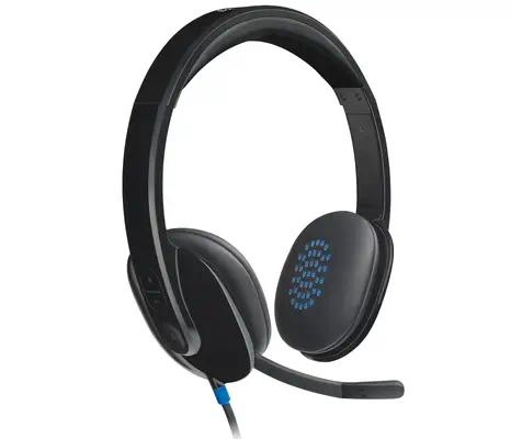 H540 USB Computer Headset Avec un son haute Logitech - visuel 1 - hello RSE - CONNEXION USB-A