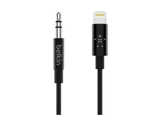 BELKIN Câble audio 3.5 mm avec connecteur Lightning 90cm - Belkin - Câble USB - visuel 5