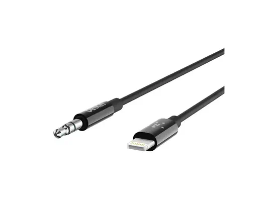 BELKIN Câble audio 3.5 mm avec connecteur Lightning 90cm - Belkin - Câble USB - visuel 4