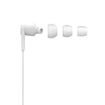 Belkin Rockstar Écouteurs Avec fil Ecouteurs Appels/Musique Blanc Belkin - visuel 1 - hello RSE - Contrôle à portée de doigts