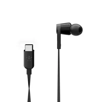 Belkin ROCKSTAR Écouteurs Avec fil Ecouteurs Appels/Musique USB Belkin - visuel 1 - hello RSE - Écouteurs résistant à la sueur et aux éclaboussures