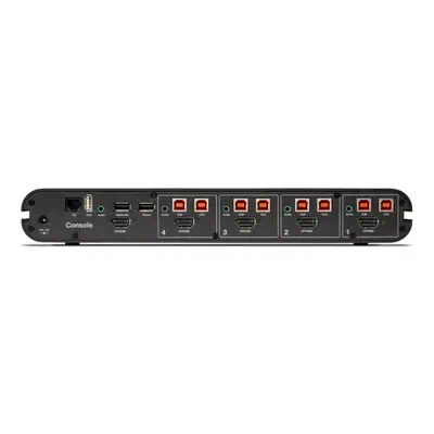 Belkin F1DN104KVM-UN-4 commutateur écran, clavier et souris Noir - Switchs et Hubs - visuel 3